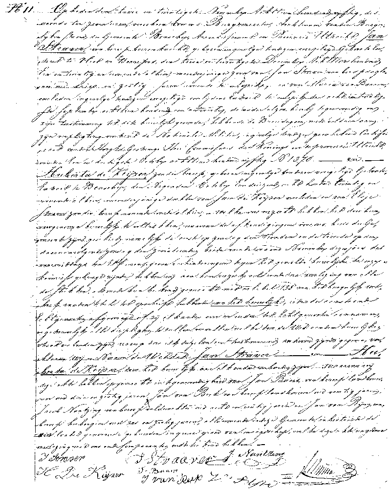 18501122 huw akte 11 Jan Straver - Huberta d Keijzer